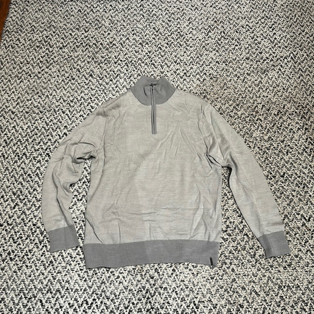Calvin Klein Merino Wool Quarter Zip